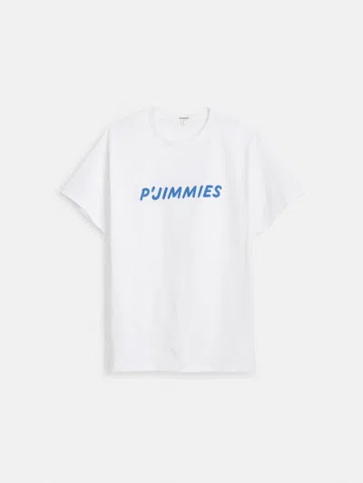 Alex Mill P'jimmies Sleep Tee In White