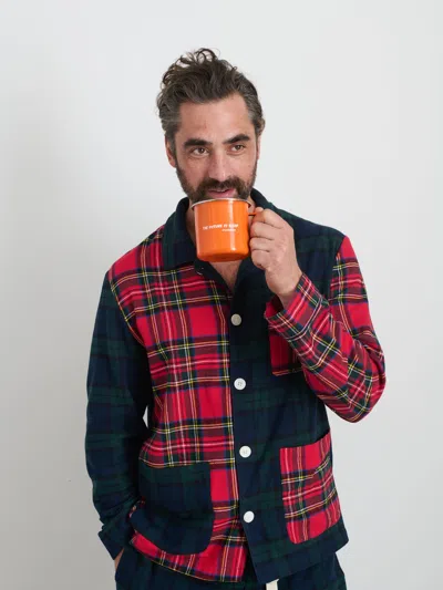 Alex Mill P'jimmies The Future Is Sleep Mug In Orange