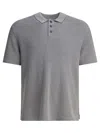 Alex Mill Grey Linen Polo Shirt
