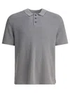 Alex Mill Grey Linen Polo Shirt
