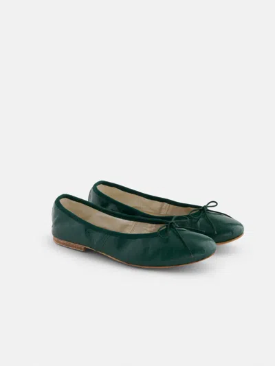 Alex Mill Porselli X  Ballet Flat In Green