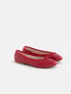 Alex Mill Porselli X  Ballet Flat In Red