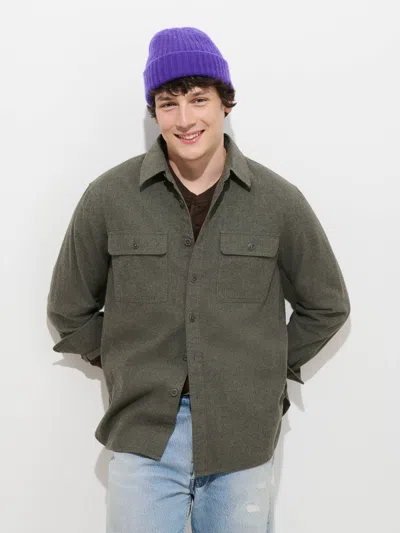 Alex Mill Potter Shirt In Chamois In Gray