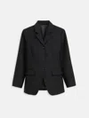 Alex Mill Primrose Blazer In Wool In Black