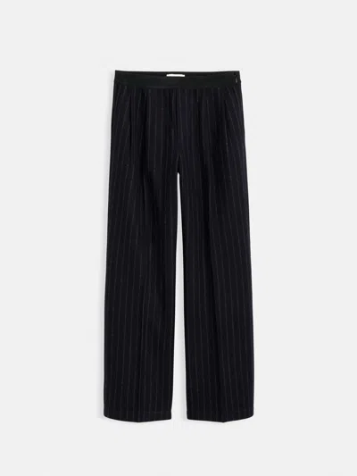 ALEX MILL PRIMROSE PLEATED TROUSER IN WOOL