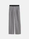 Alex Mill Primrose Pleated Trouser In Wool In Gray