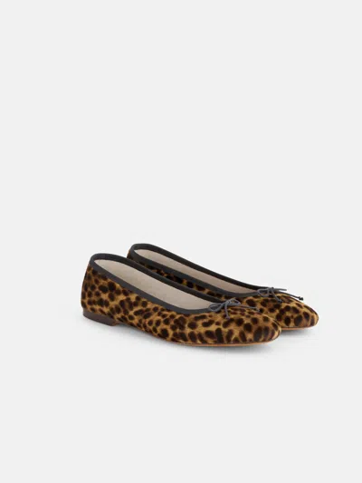 Alex Mill Prince Street Ballet Flat In Leopard