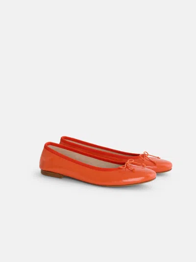 Alex Mill Prince Street Ballet Flat In Orange
