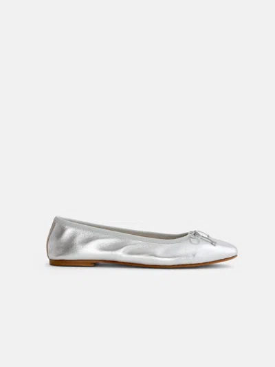 Alex Mill Prince Street Ballet Flat In Silver