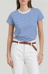 ALEX MILL ALEX MILL PROSPECT STRIPE COTTON T-SHIRT