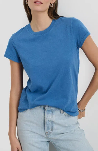 Alex Mill Prospect T-shirt In Washed Cobalt
