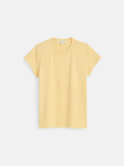 Alex Mill Prospect Tee In Cotton Jersey In Butter