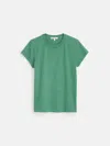 Alex Mill Prospect Tee In Cotton Jersey In Kelly Green