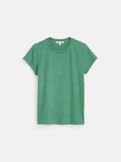Alex Mill Prospect Tee In Cotton Jersey In Kelly Green