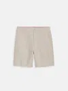 Alex Mill Pull On Field Short In Flax Linen In Neutral