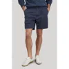 Alex Mill Pull-on Cotton Shorts In Burgundy