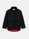Alex Mill Quinn Quilted Jacket In Nylon In Black