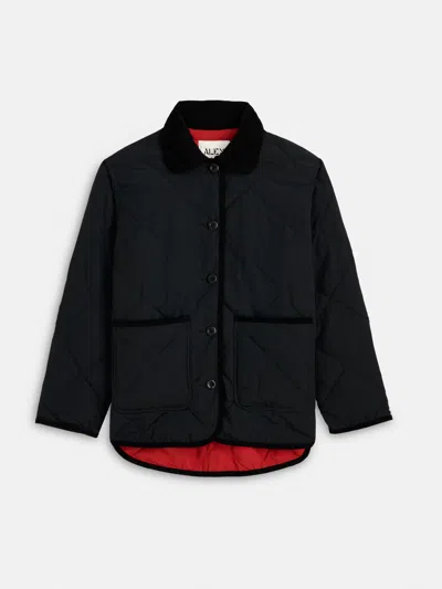 Alex Mill Quinn Quilted Jacket In Nylon In Black