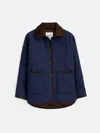 Alex Mill Quinn Quilted Jacket In Navy