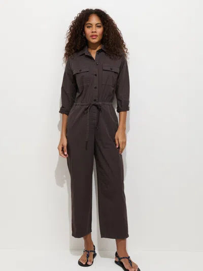 Alex Mill Ricard Jumpsuit In Summer Twill In Gray