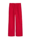 Alex Mill Riley Pant In Linen In Red