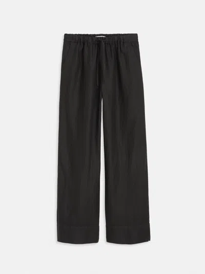 Alex Mill Riley Pant In Linen In Black