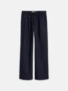 Alex Mill Riley Pant In Linen In Dark Navy