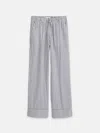 Alex Mill Riley Pant In Blue/white