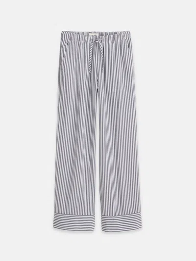 Alex Mill Riley Pant In Stripe In Blue/white