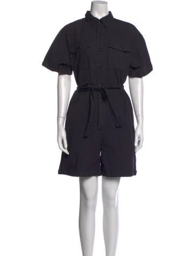 Pre-owned Alex Mill Romper In Black