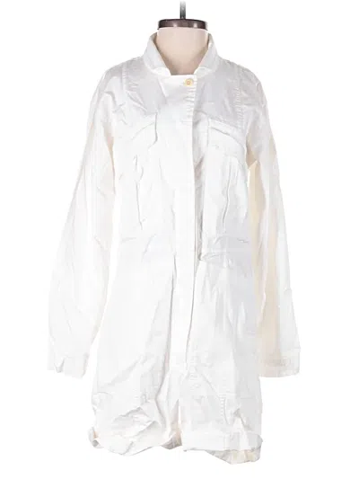Pre-owned Alex Mill Romper In White