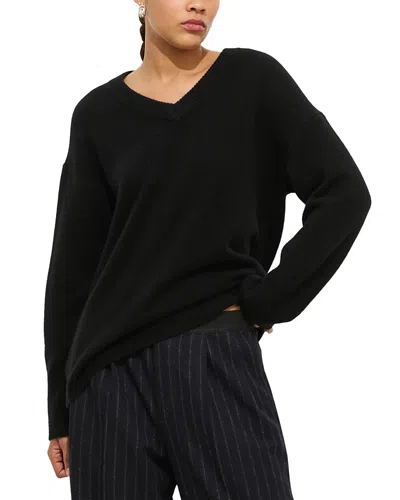 ALEX MILL ROWAN CASHMERE V NECK SWEATER