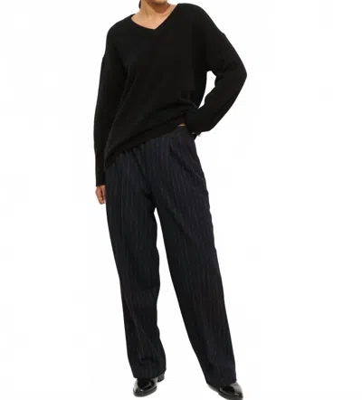 Alex Mill Rowan V-neck Sweater In Black