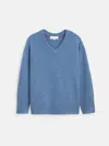 Alex Mill Rowan V-neck Sweater In Cashmere In Multi