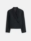 Alex Mill Sammy Blazer In Wool Blend In Black