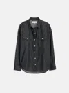 Alex Mill Santa Fe Shirt In Denim In Black Wash