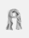Alex Mill Scarf In Brushed Cashmere In Gray