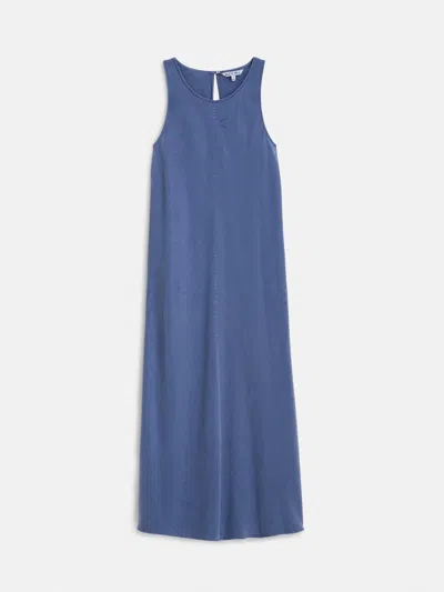 Alex Mill Scarlett Slip Dress In Dusty Blue