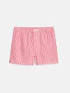 Alex Mill Schostal X  Boxer Shorts In Red Stripe