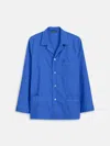 Alex Mill Schostal X  Solid Long Sleeve Pajama Set In Navy