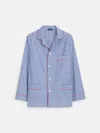 Alex Mill Schostal X  Striped Long Sleeve Pajama Set In Navy Stripe