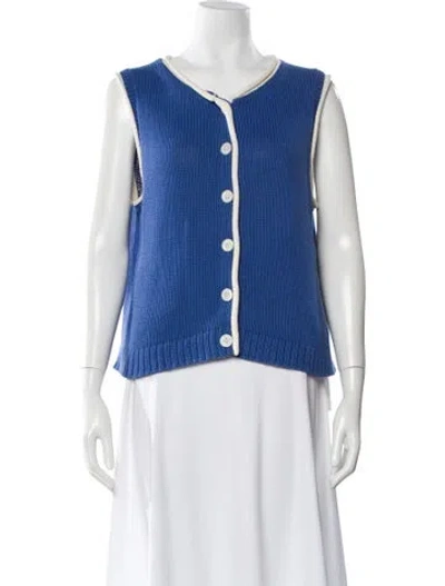 Pre-owned Alex Mill Scoop Neck Sweater In Blue