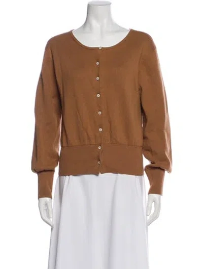 Pre-owned Alex Mill Scoop Neck Sweater In Brown