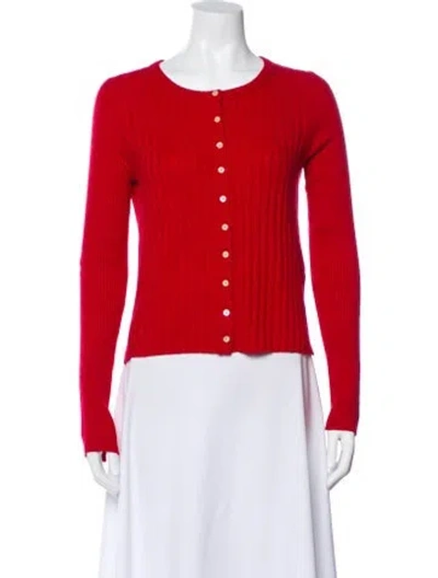 Pre-owned Alex Mill Scoop Neck Sweater In Red