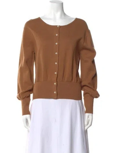 Pre-owned Alex Mill Scoop Neck Sweater W/ Tags In Brown