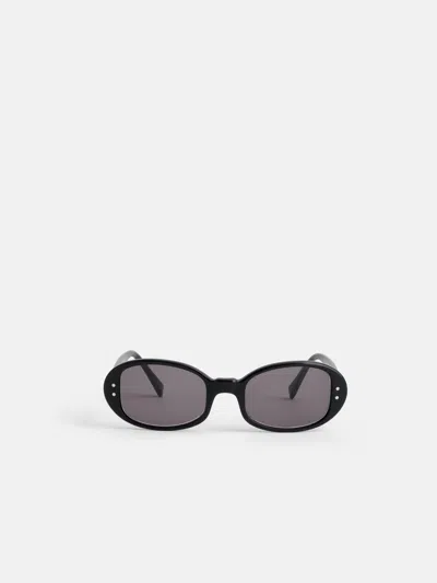 Alex Mill Selima Carolyn Sunglasses In Black