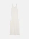 Alex Mill Serena Dress In Cotton Boucle In Ivory