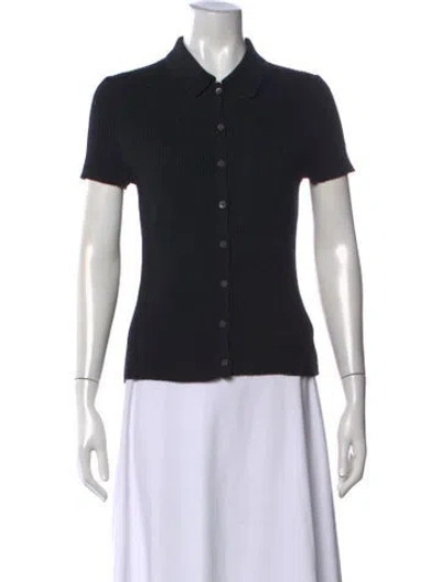 Pre-owned Alex Mill Short Sleeve Polo In Blue