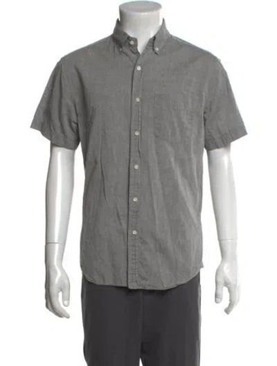 Pre-owned Alex Mill Short Sleeve Shirt In Black