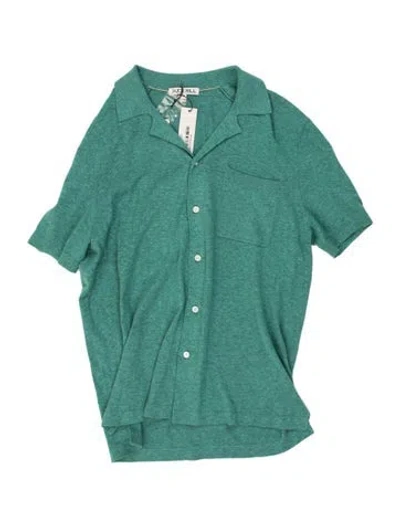 Pre-owned Alex Mill Short Sleeve Shirt W/ Tags In Green